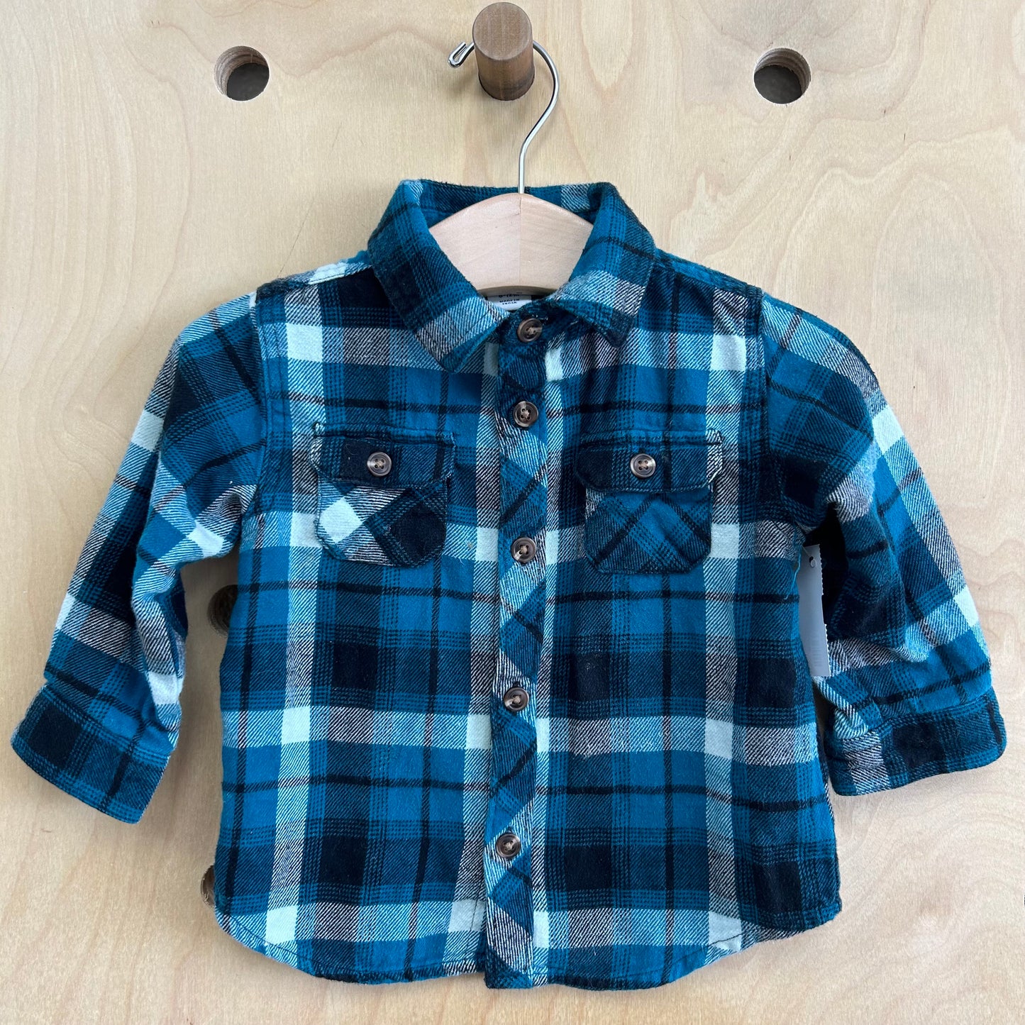 Teal Flannel