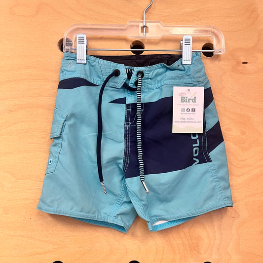 Teal & Navy Swim Shorts