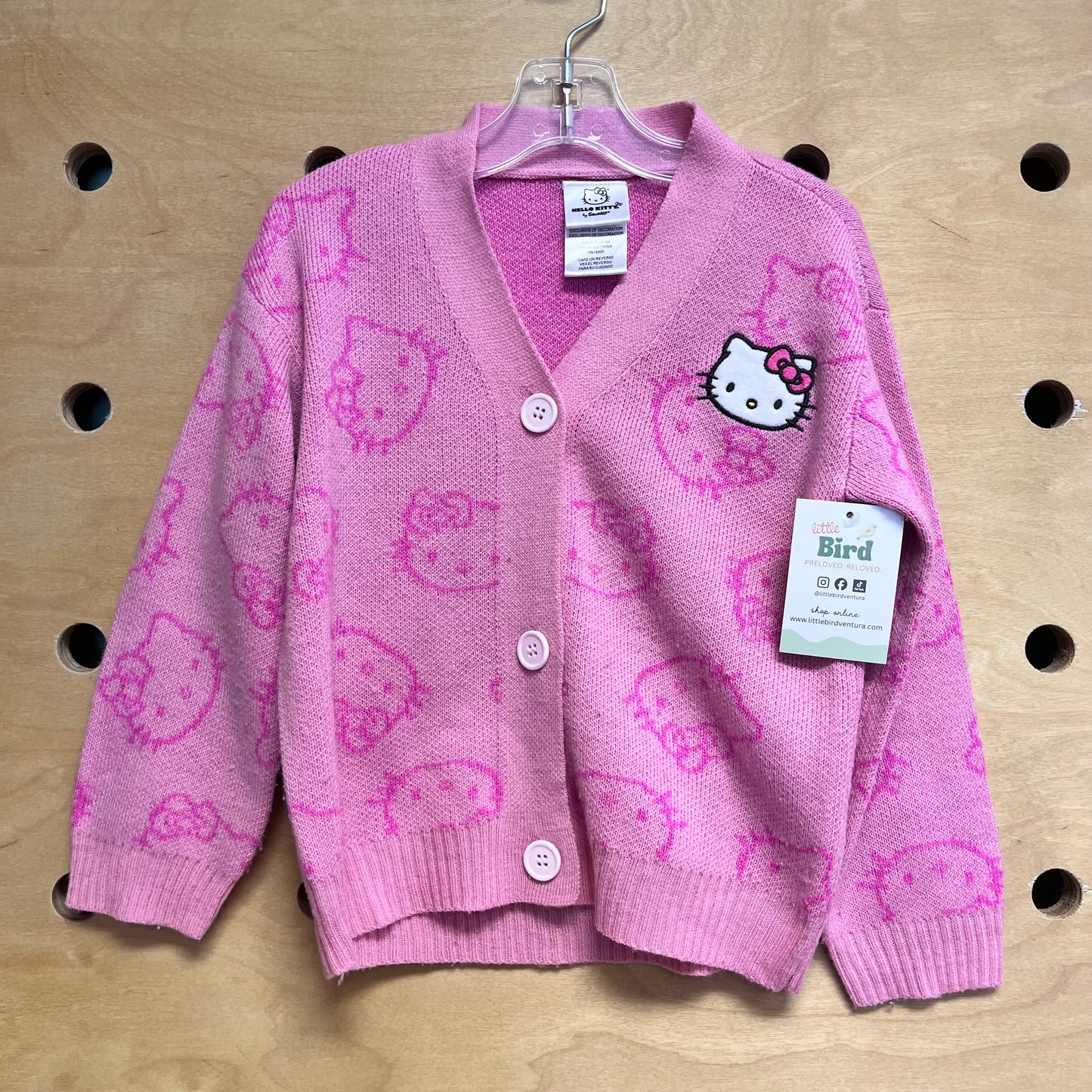 Pink Hello Kitty Cradigan