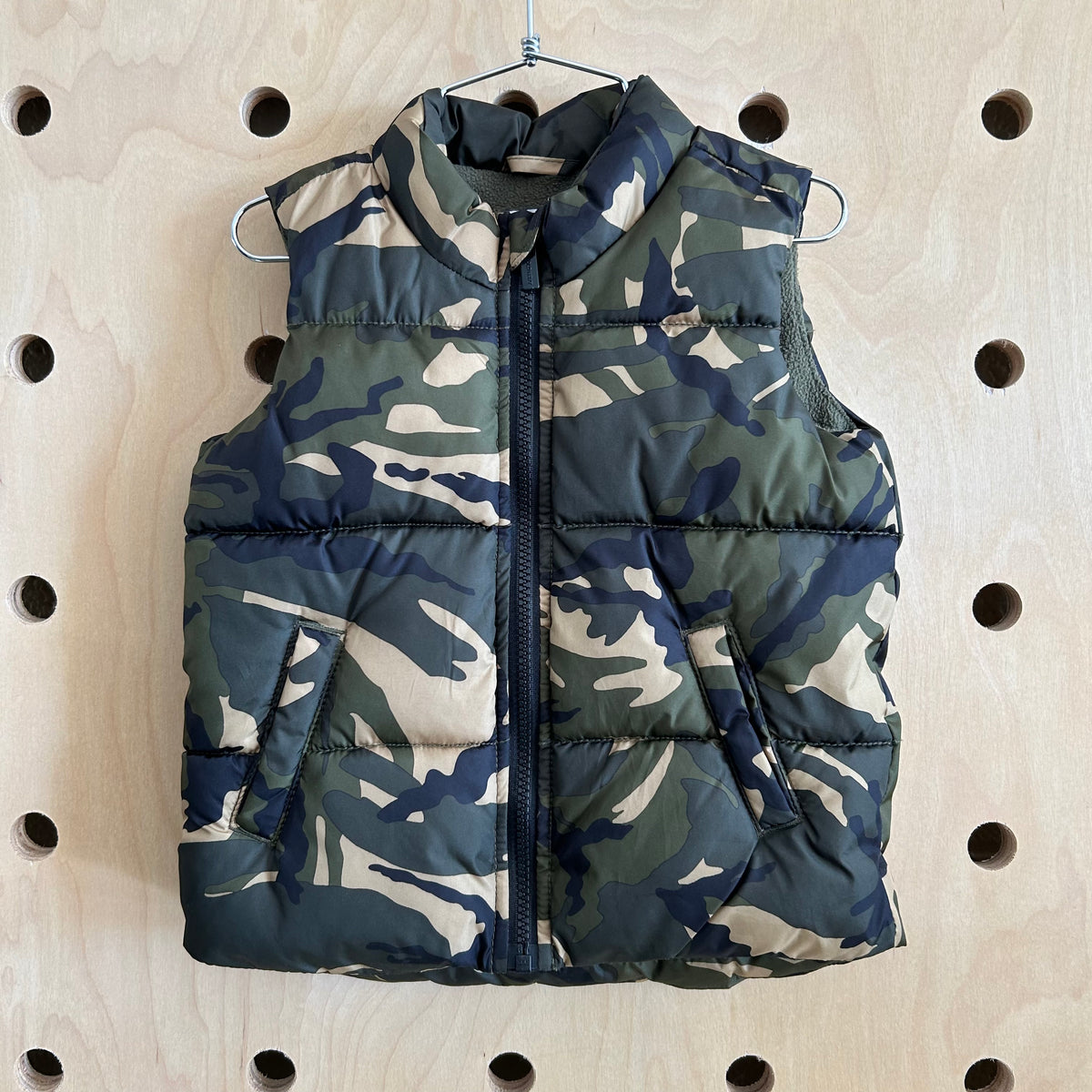 Camo Puffer Vest