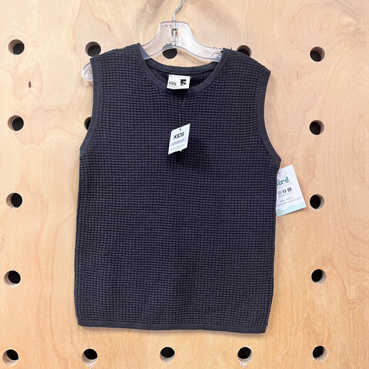 Black Waffle Tank NEW!