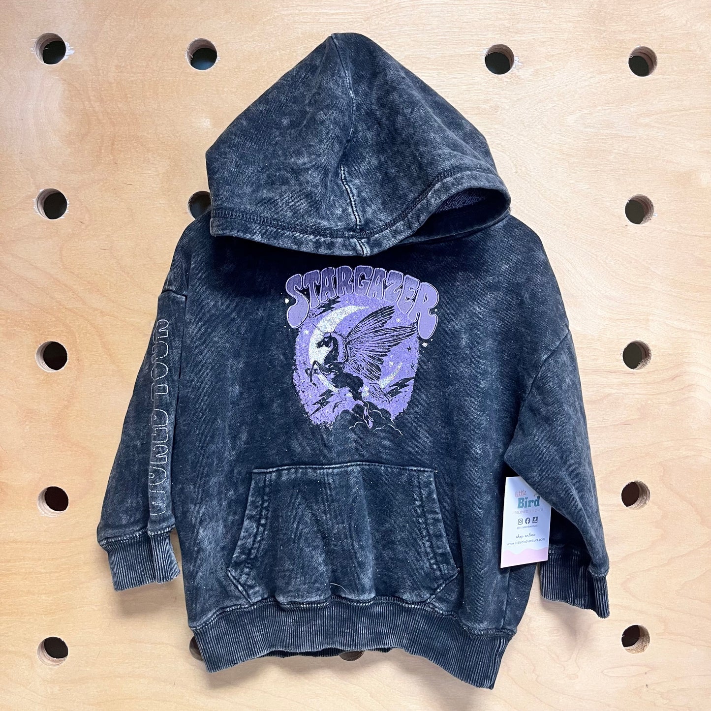Black/Purple 'Stargazer' Hoodie
