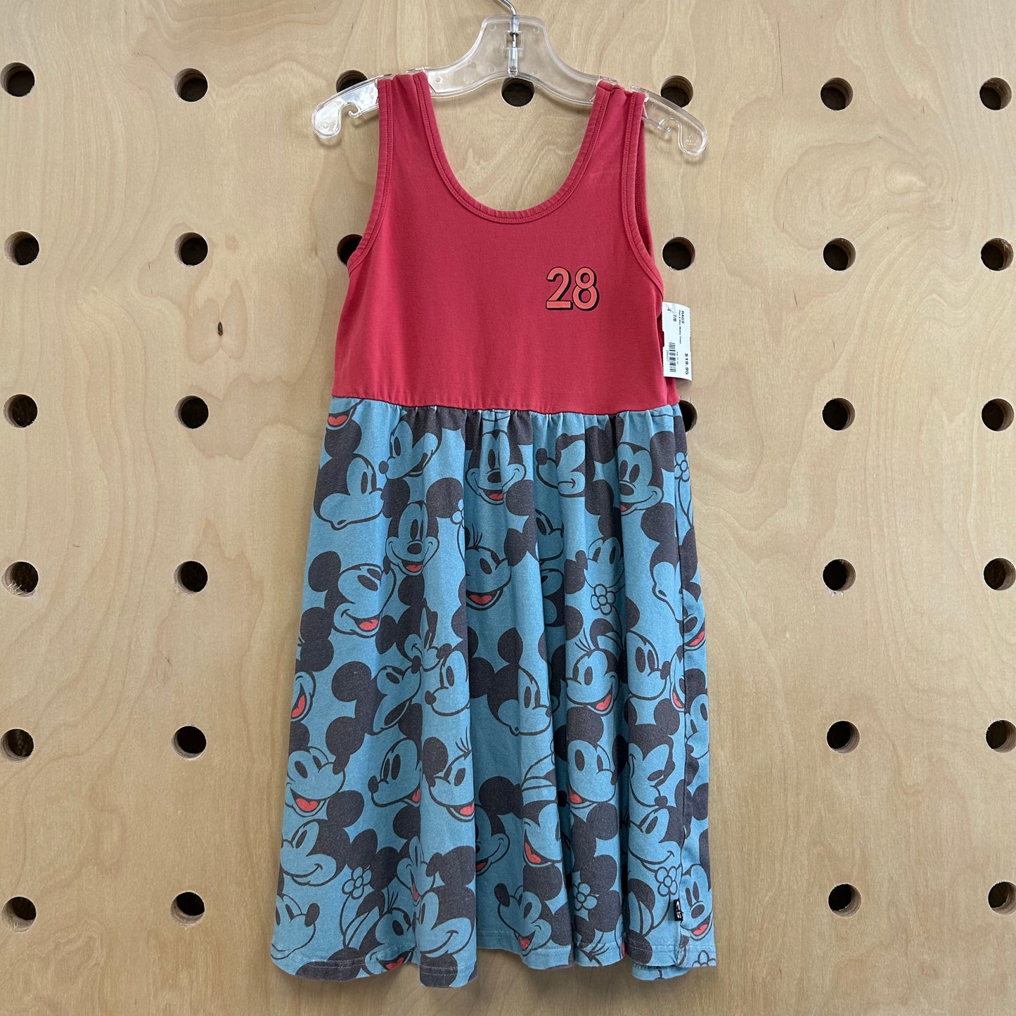 Pink & Blue Mickey Dress