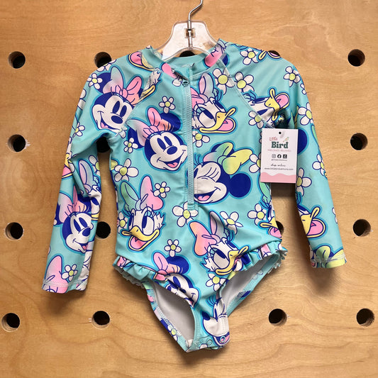 Aqua Minnie/Daffy Swimsuit