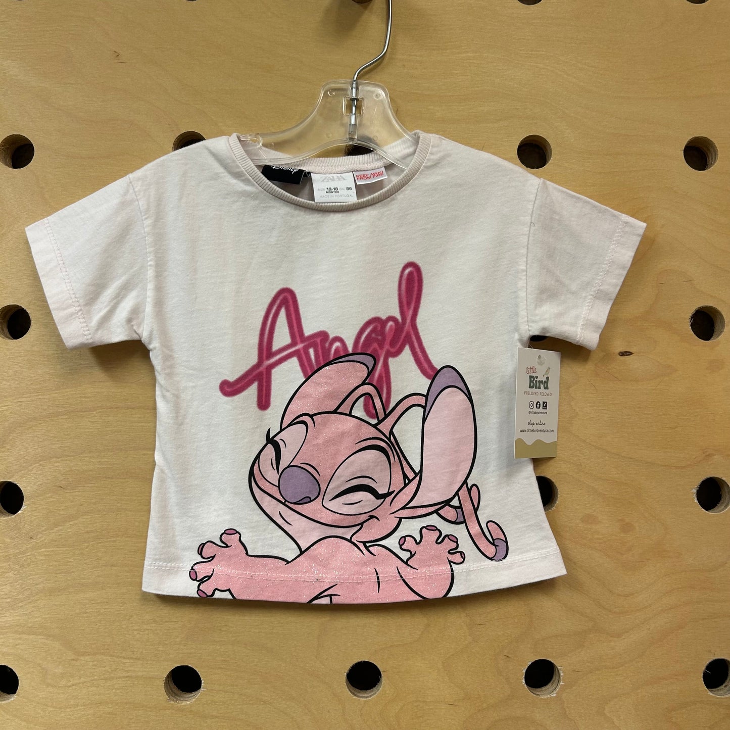 Pink Angel Stitch Tee