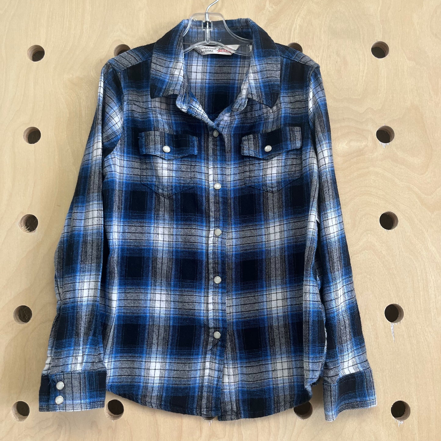 Blue Plaid Flannel