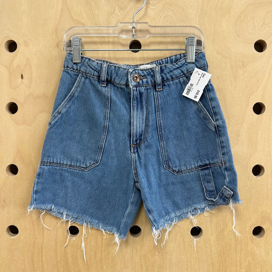 Denim High Waist Shorts