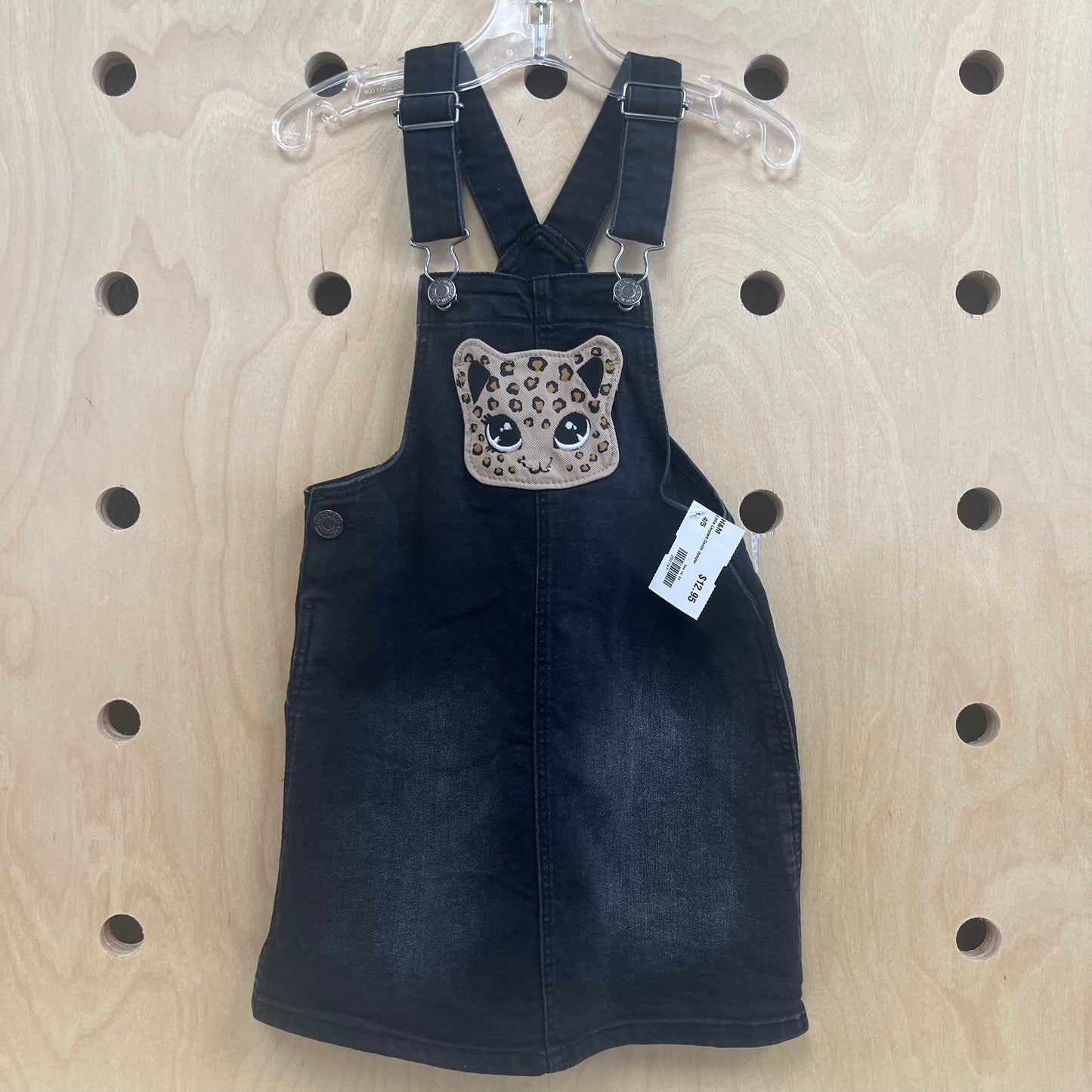 Little Leopard Denim Jumper