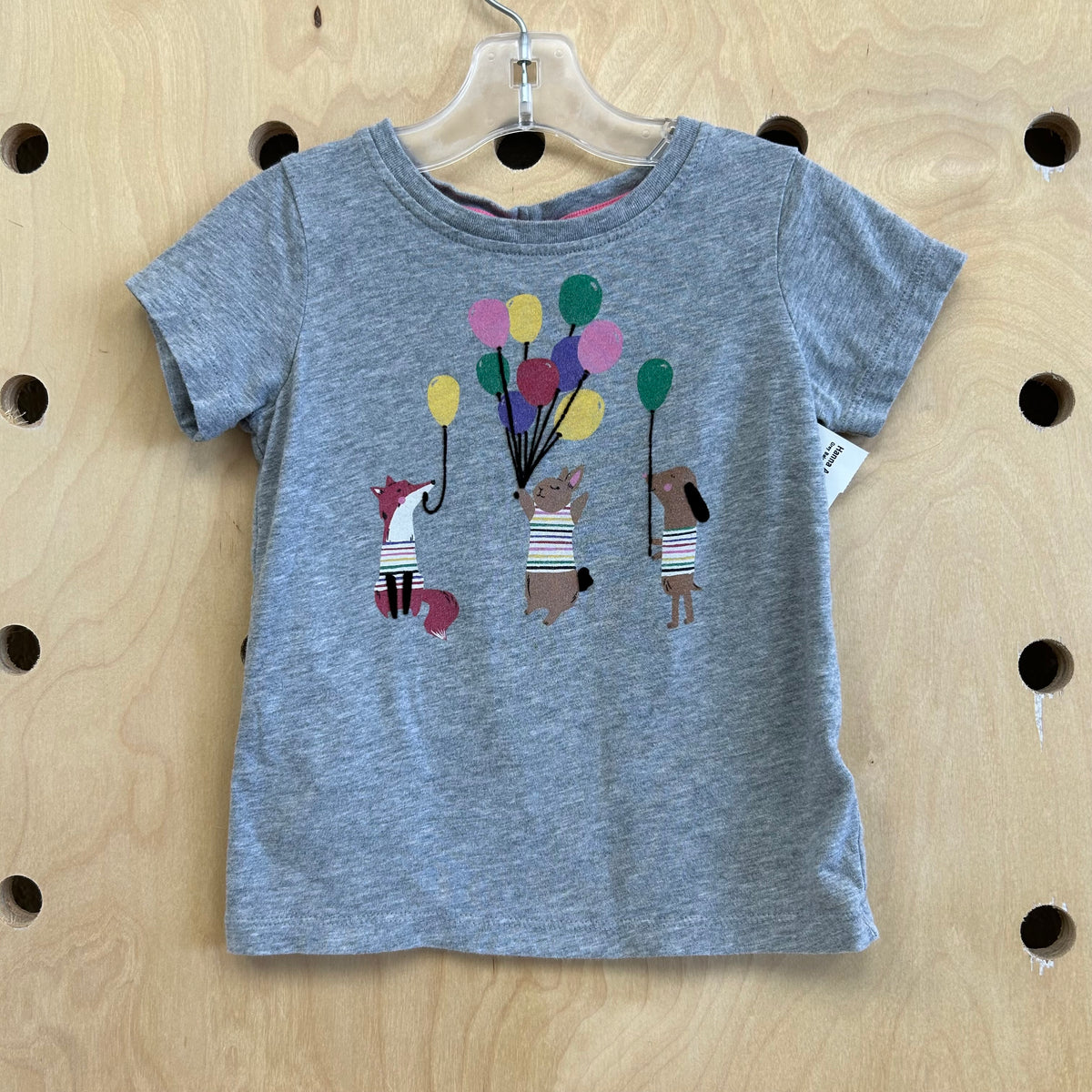 Grey Balloon Animals Tee