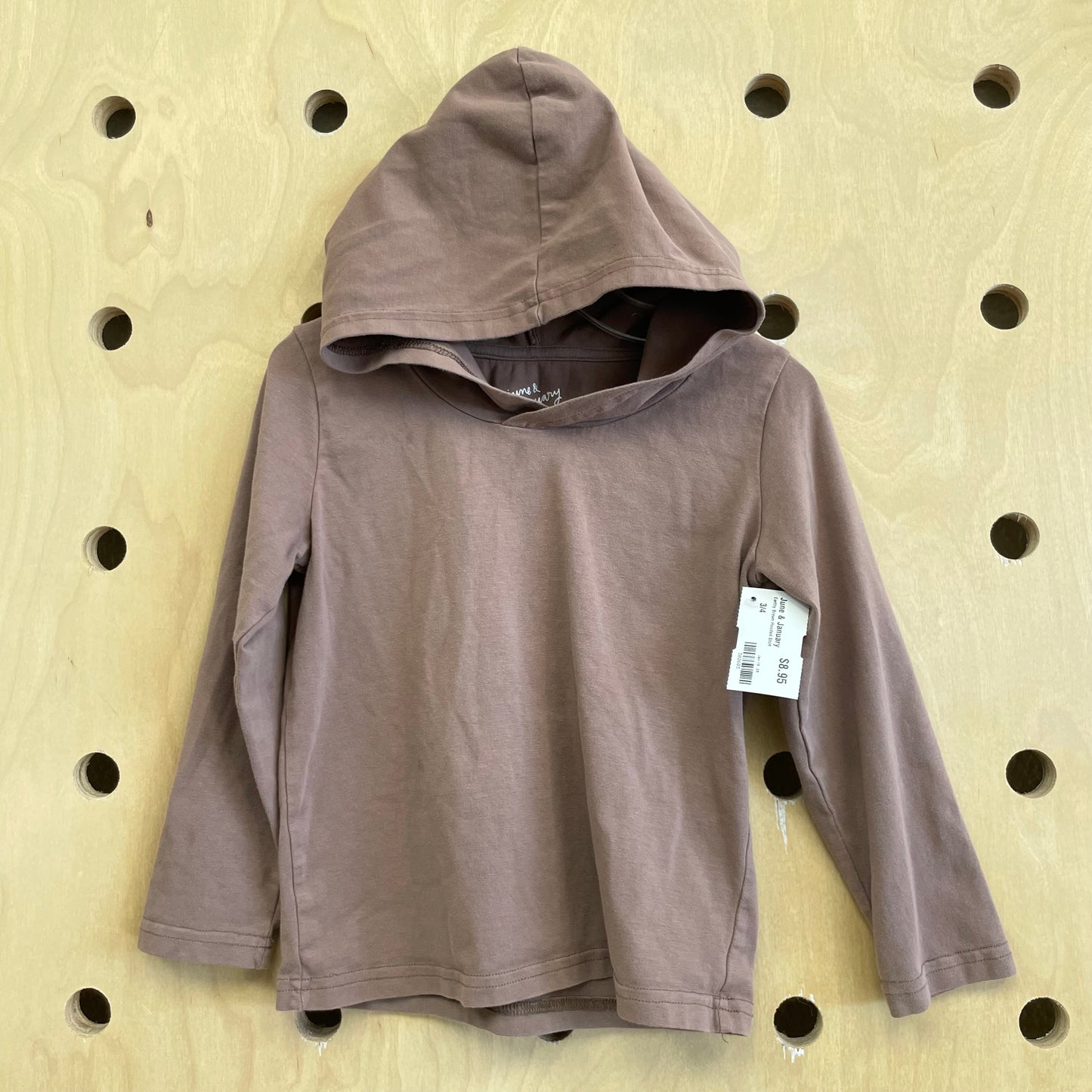 Earthy Brown Hooded Shirt