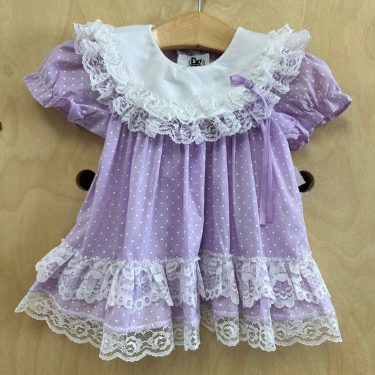Jo Lene Lavender Lace Dress