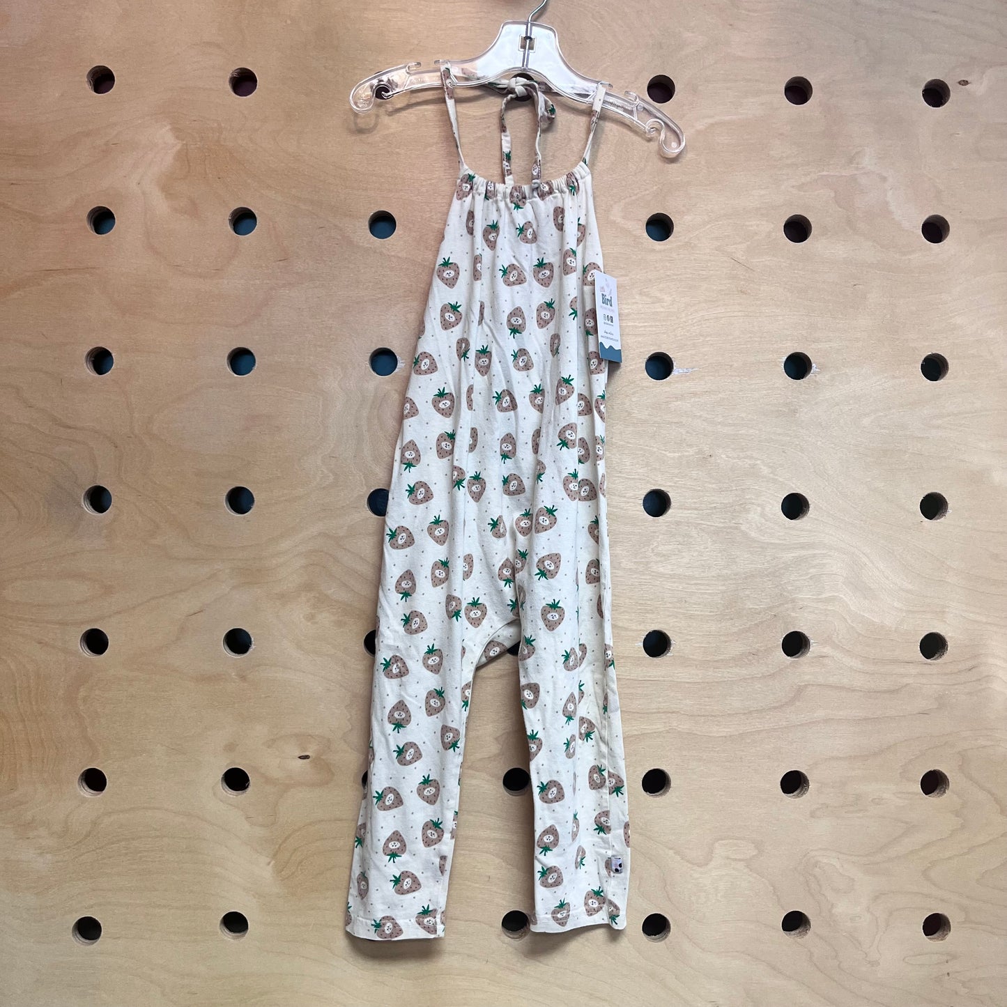 Organic Happy Strawberries Romper