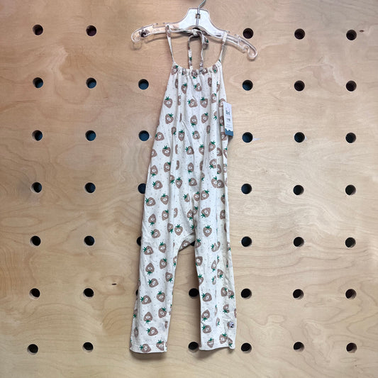Organic Happy Strawberries Romper