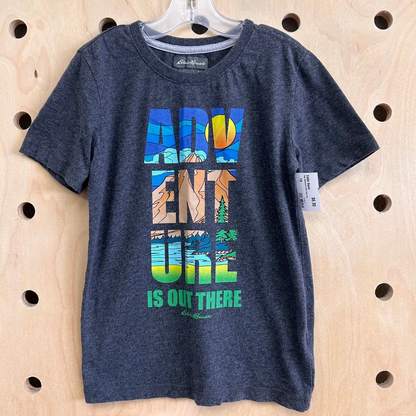 Grey Adventure is Out There Tee