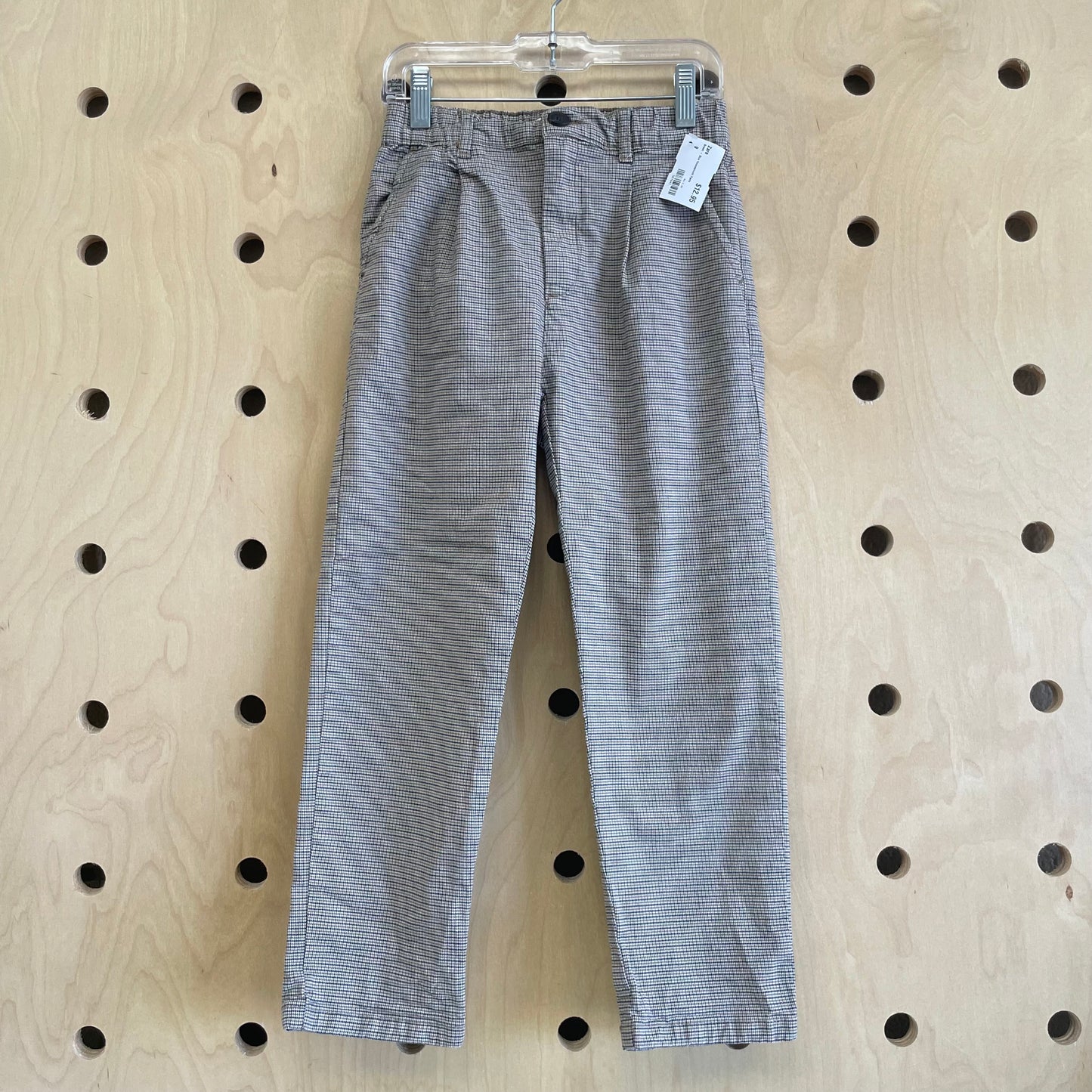 Brown + Blue Houndstooth Pants