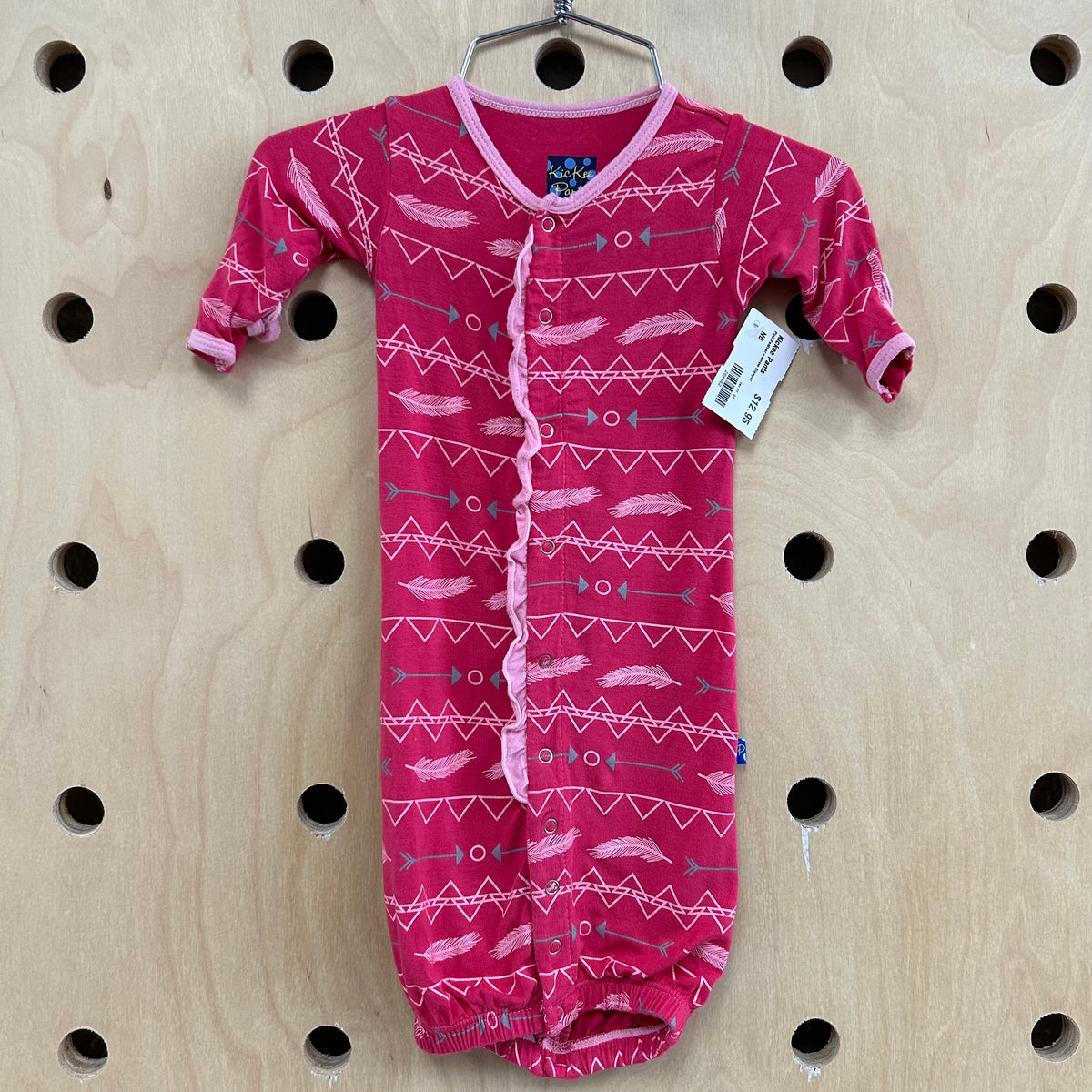 Pink Feather+Arrow Sleeper