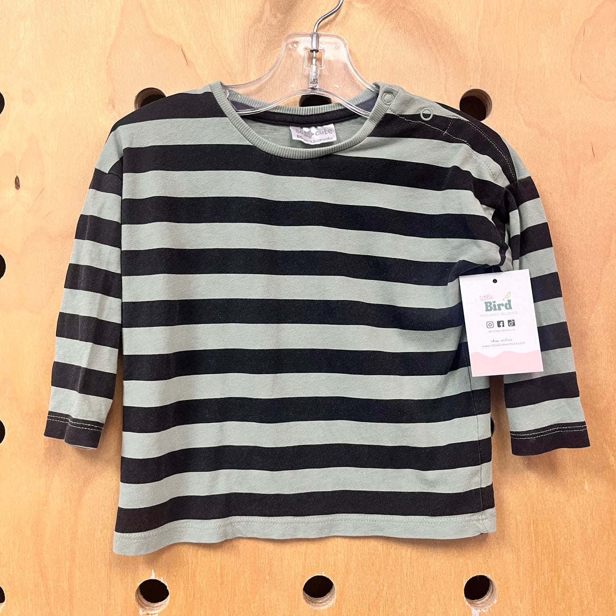 Mint & Black LS