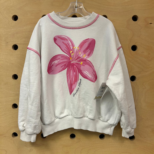 White Garden Spirit Sweatshirt