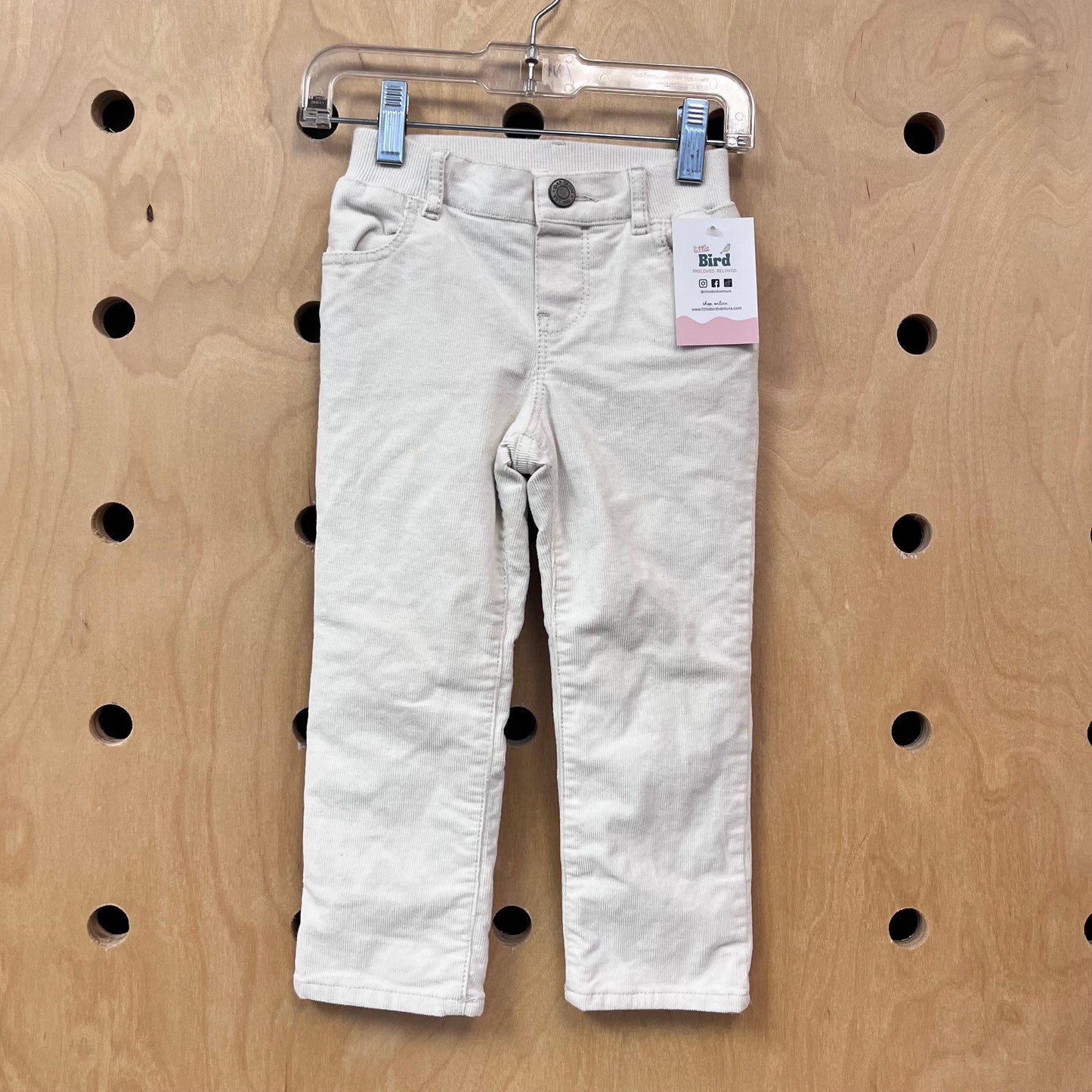 Cream Lined Cords