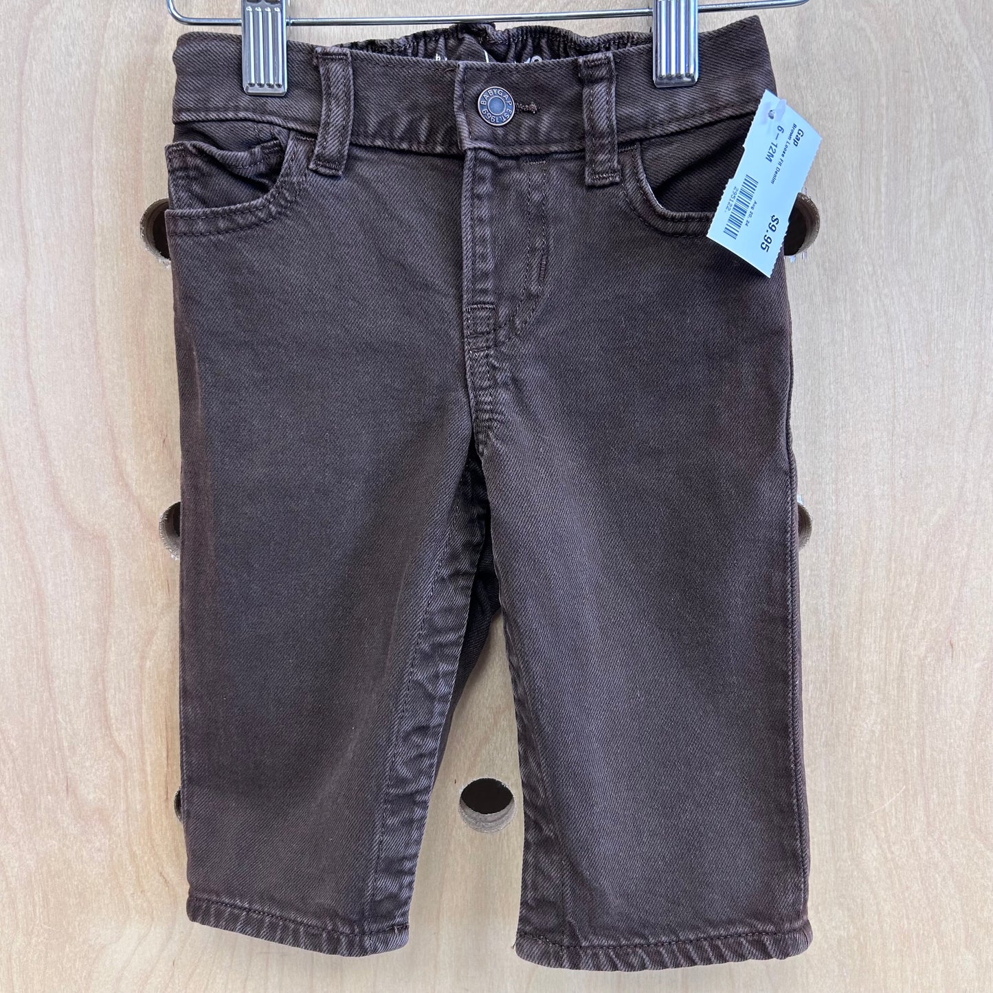 Brown Loose Fit Denim