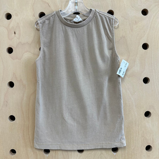 Taupe Muscle Tank