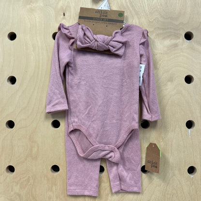 Pink Soft 3pc Outfit NEW!