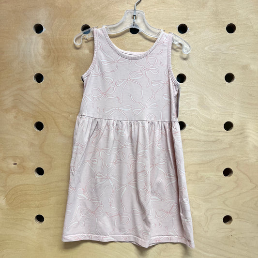Pink Bows Tank Dress