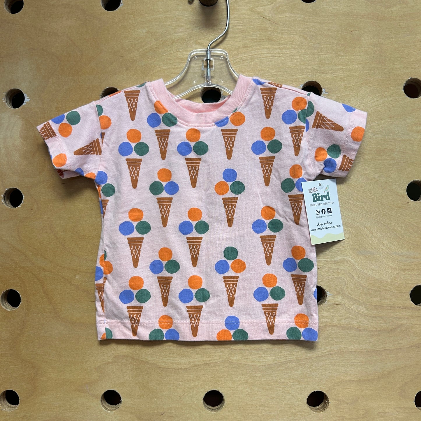 Pink Ice Cream Cones Tee