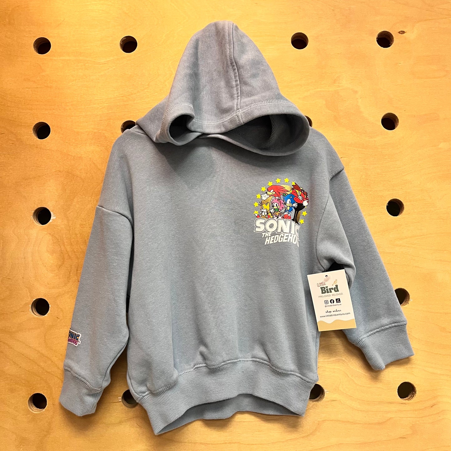 Blue 'Sonic The Hedghog' Hoodie