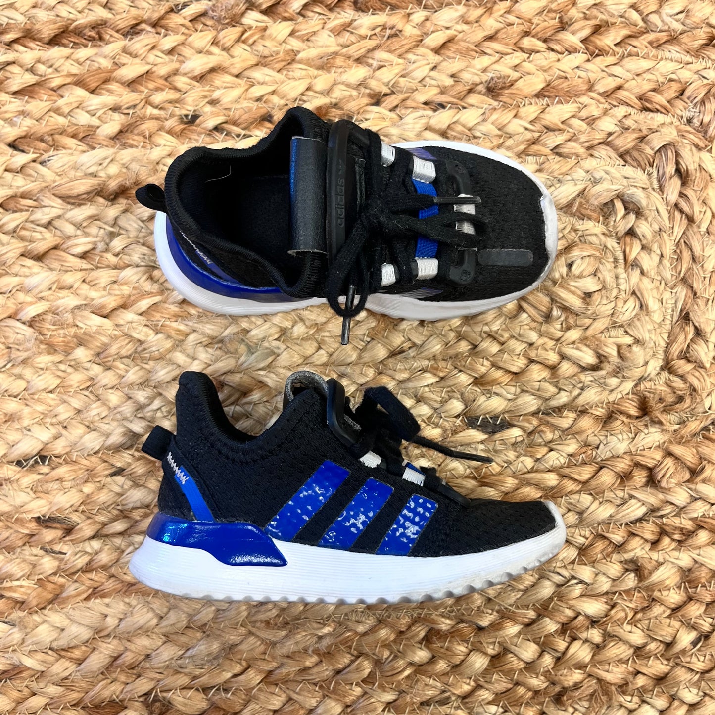 Black & Blue Running Sneakers