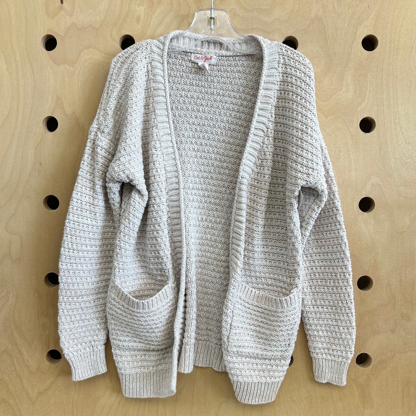 Cream Open Cardigan