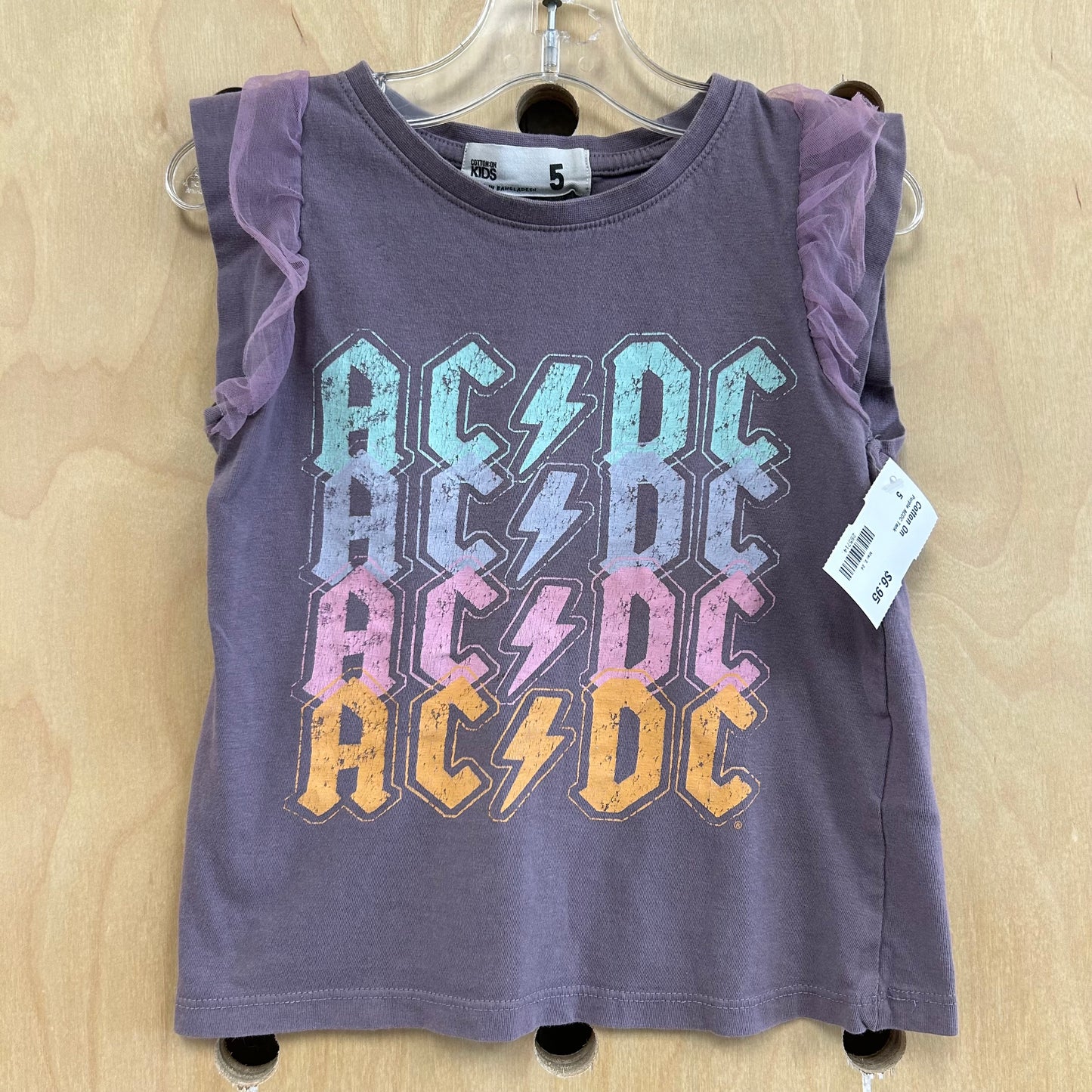 Purple AC/DC Tank