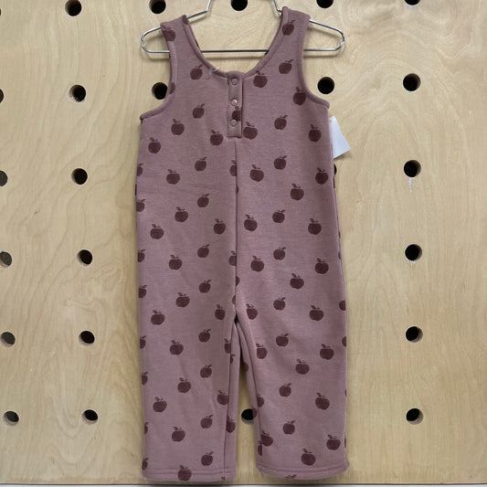 Mauve Apples Romper NEW!
