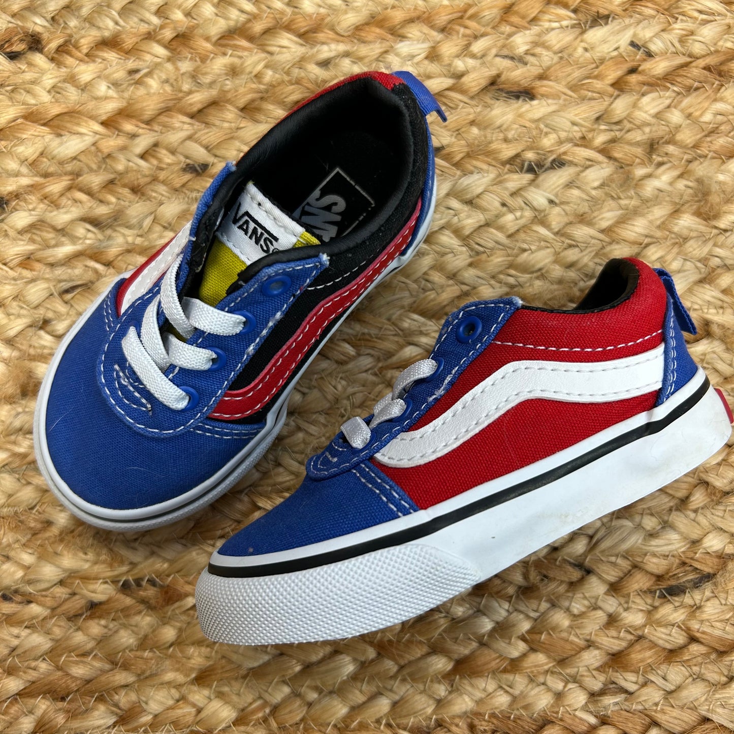 Blue Red & Yellow Sneakers