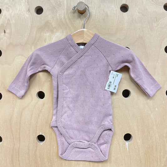 Dusty Purple Pointelle Bodysuit