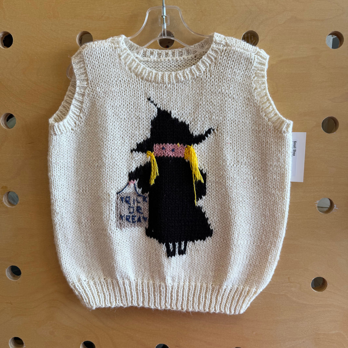 Cream Witch Knit Top