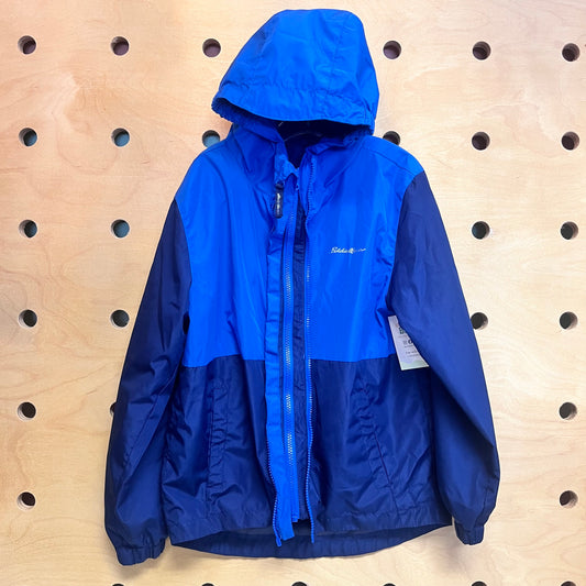 2-Toned Blue Windbreaker
