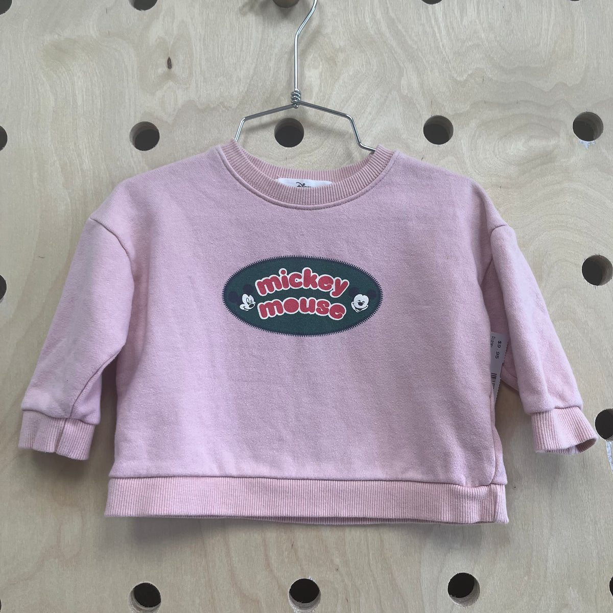 Pink Mickey Mouse Pullover
