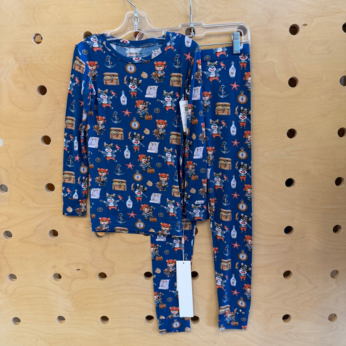 Pirate Bears Bamboo Pajamas NEW!