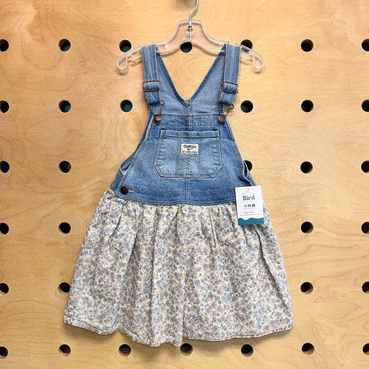 Denim & Floral Skirtall