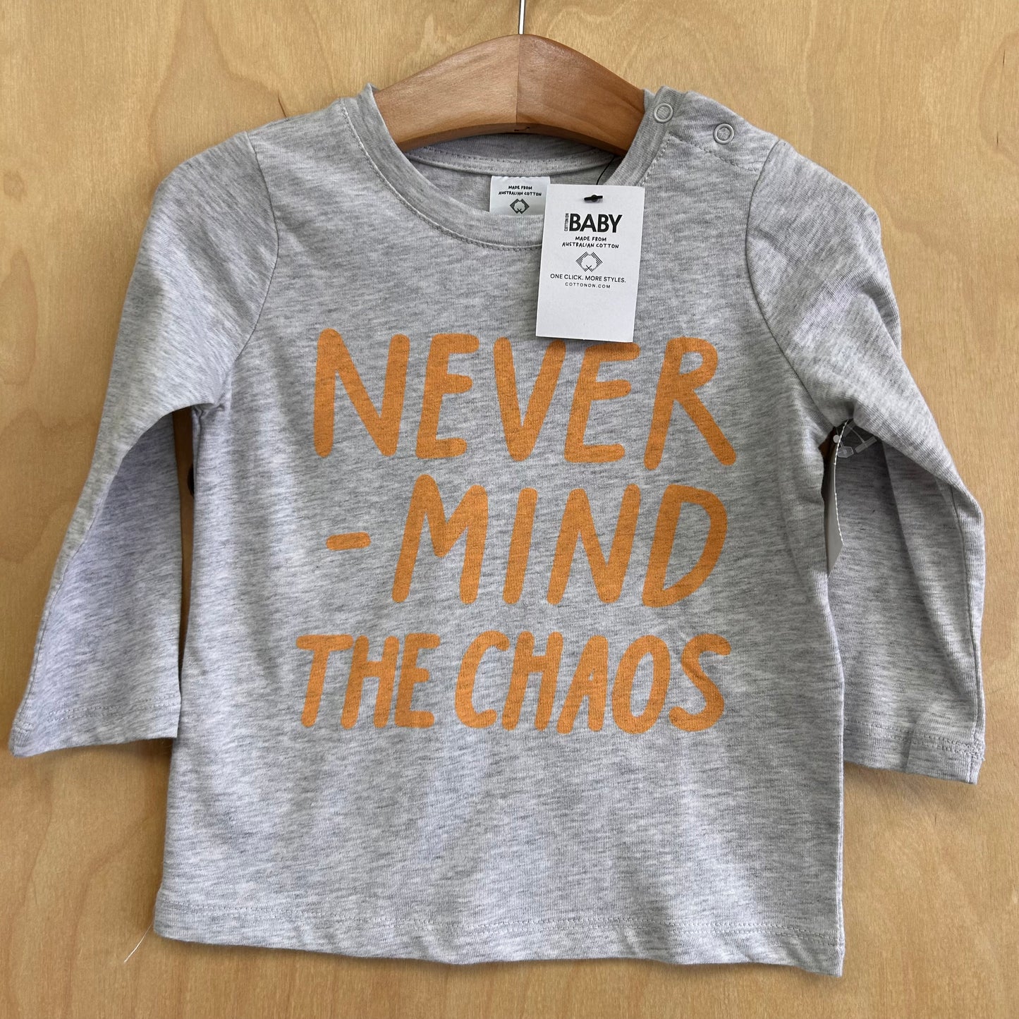 Grey Chaos Tee NEW!