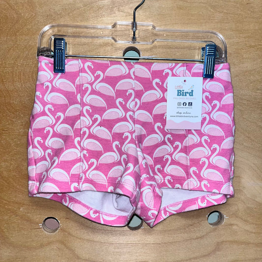 Pink Flamingos Pull On Shorts
