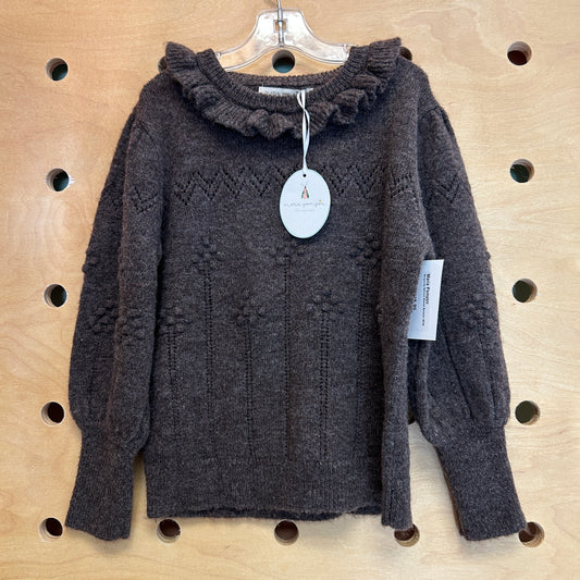 Burgundy Balloon Sleeve Sweater NEW!