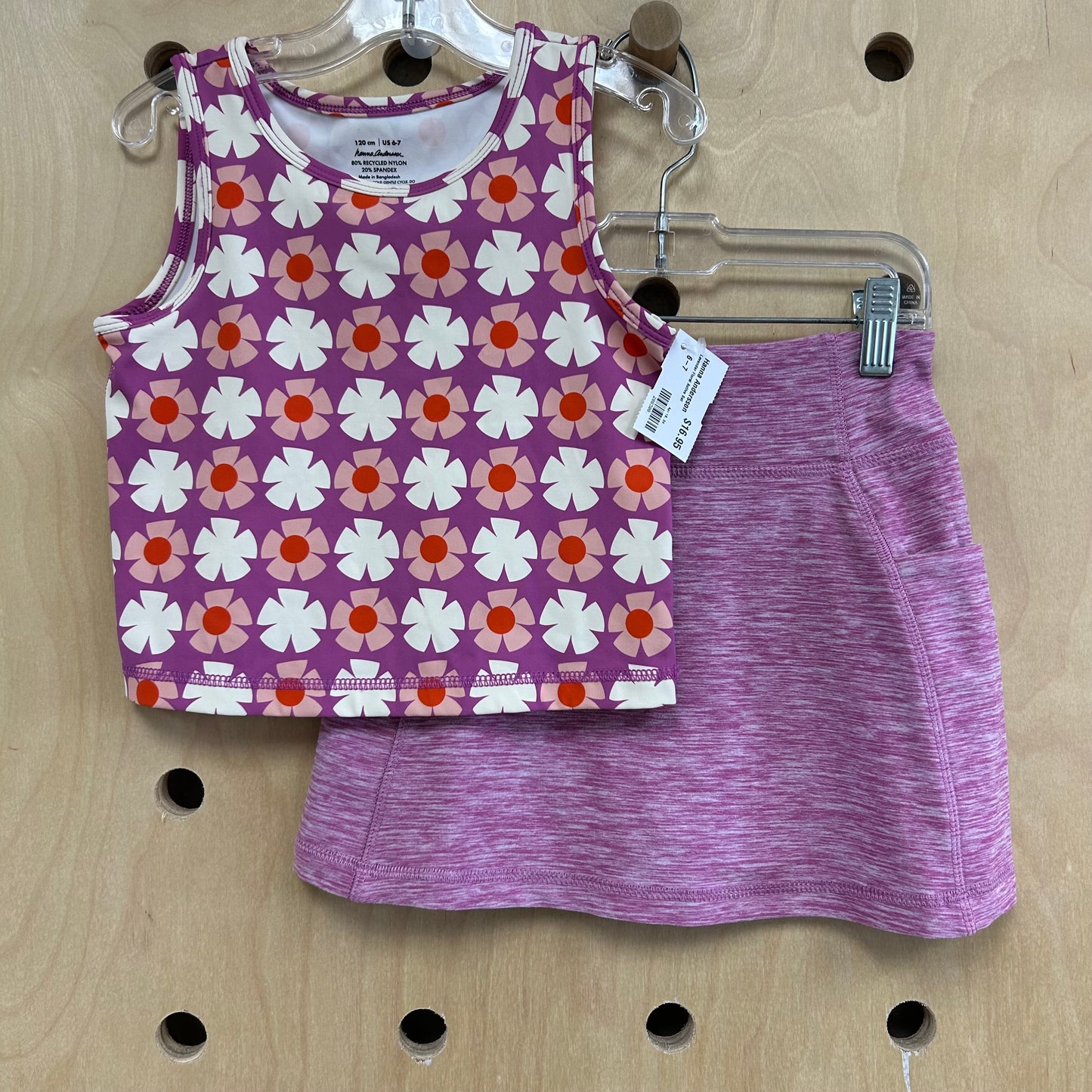 Lavender Floral Active Set