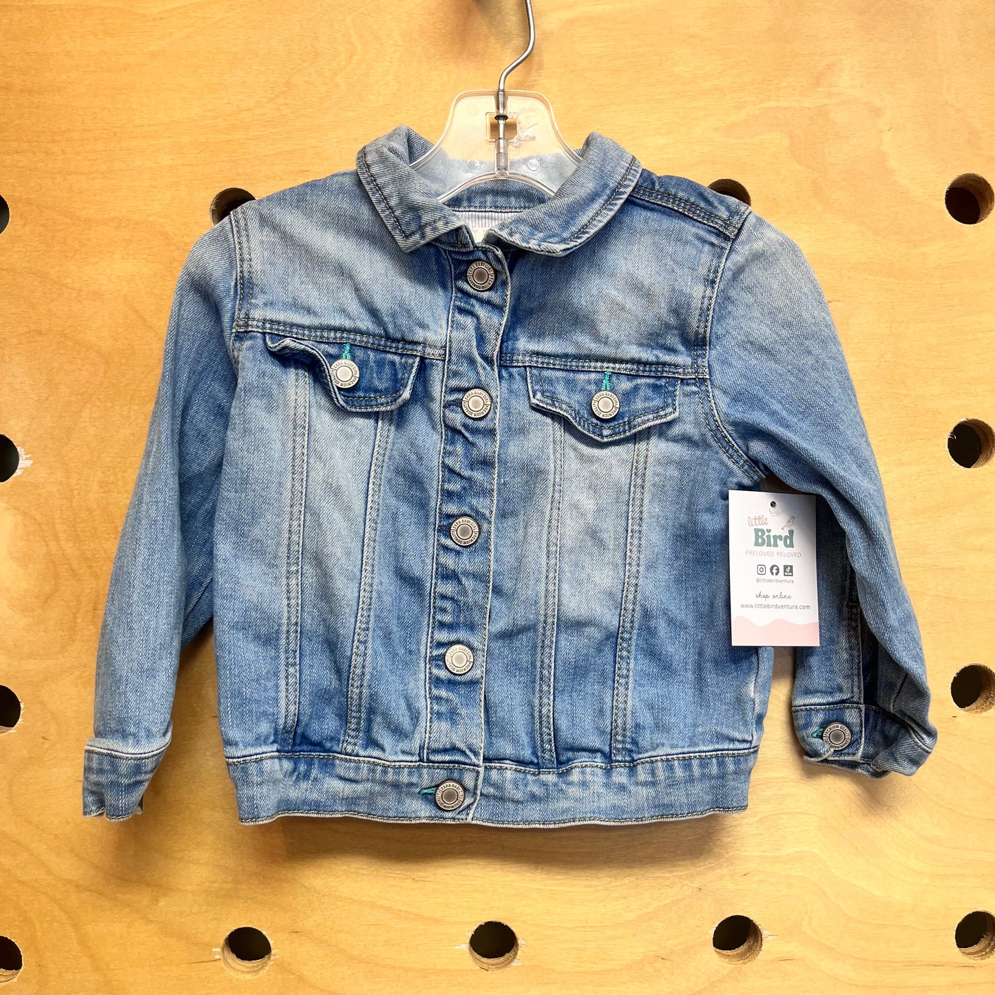 Denim Snap Jacket