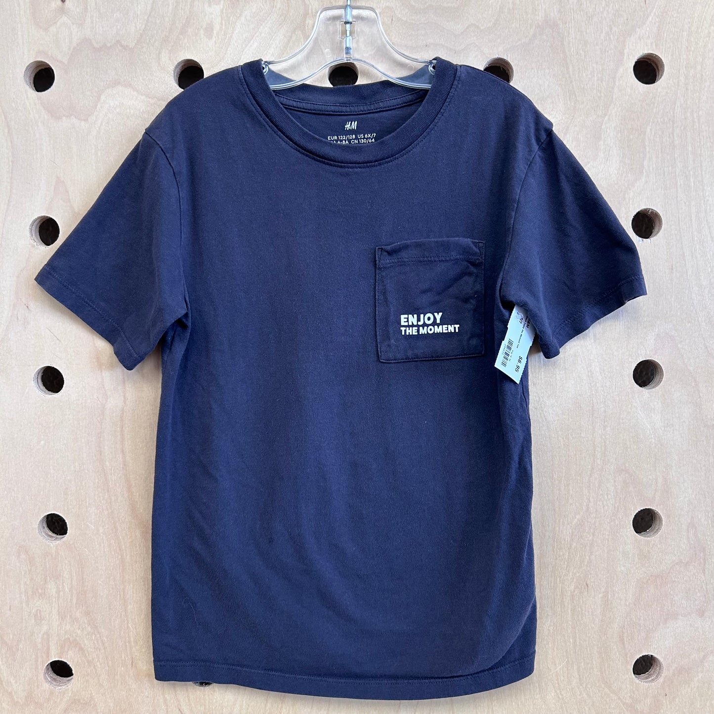 Black Enjoy the Moment Tee