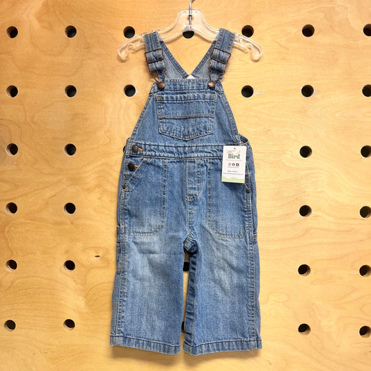 Light Wash Denim Overalls