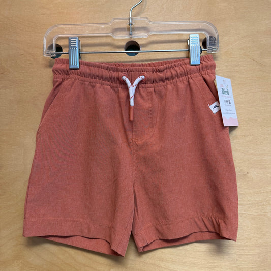 Orange Drawstring Shorts
