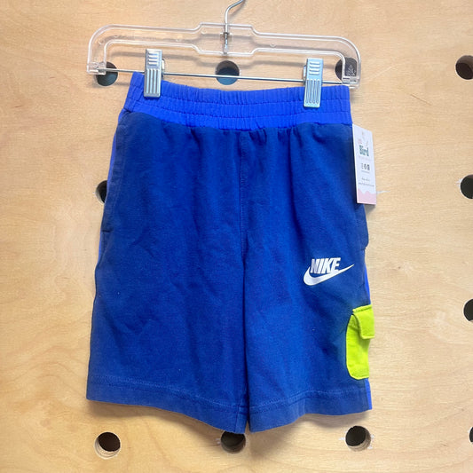 Blue Pocket Shorts