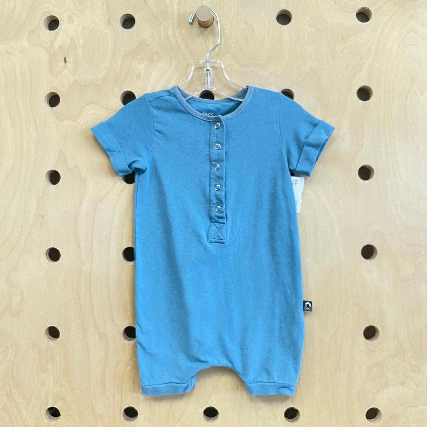 Blue Shortie Romper